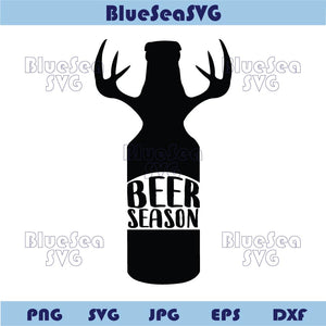 Beer Season Svg Deer Beer Bottle Png Funny Beer Quotes Png