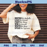 Black History Svg Black Leaders Svg African Womans Svg Blm Svg Png