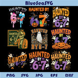Bundle Halloween Haunted by 6 7 Png Funny Six Seven 6 7 Meme Png