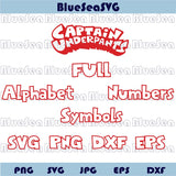 Captain Underpants Font Alphabet Captain Underpants Letter Svg Png