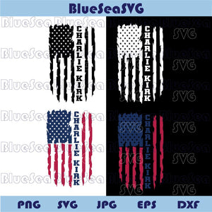 Charlie Kirk Svg Usa Flag American Patriot Charlie Kirk 31 Svg Png