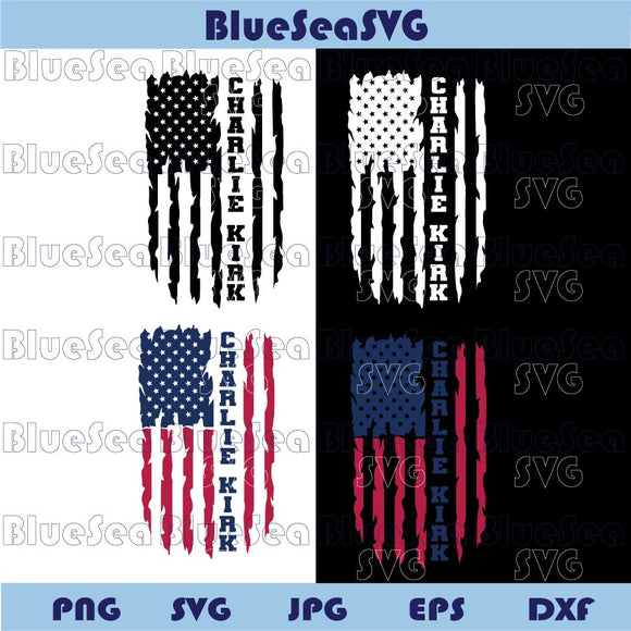 Charlie Kirk Svg Usa Flag American Patriot Charlie Kirk 31 Svg Png
