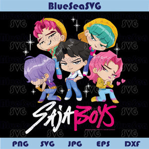 Chibi Saja Boys Png Kpop Demon Hunters Png Saja Boys Boy Band