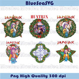 Christmas Huntrix Png Decor Huntrix Christmas Png Demon Hunter