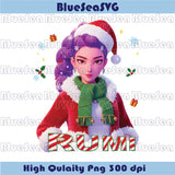 Christmas Huntrix Rumi Png Kpop Demon Hunters Rumi Christmas Png