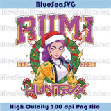 Christmas Rumi Huntrix Png Kpop Demon Hunters Huntrix Rumi Clipart