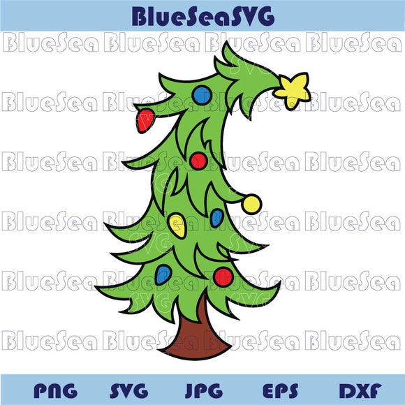 Christmas Tree With The Grinch Hand Svg Xmas Svg Cut File Cartoon