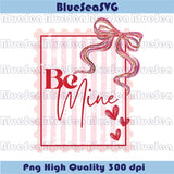 Coquette Bow Valentines Be Mine Postage Stamp Png Valentine Png