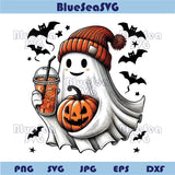 Cute Halloween Png Cartoon Ghost Png Trendy Cottagecore Ghost Png