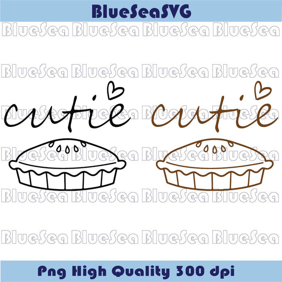Cutie Svg Baby Onesie Thanksgiving Pie Png Fall New Baby Svg Png