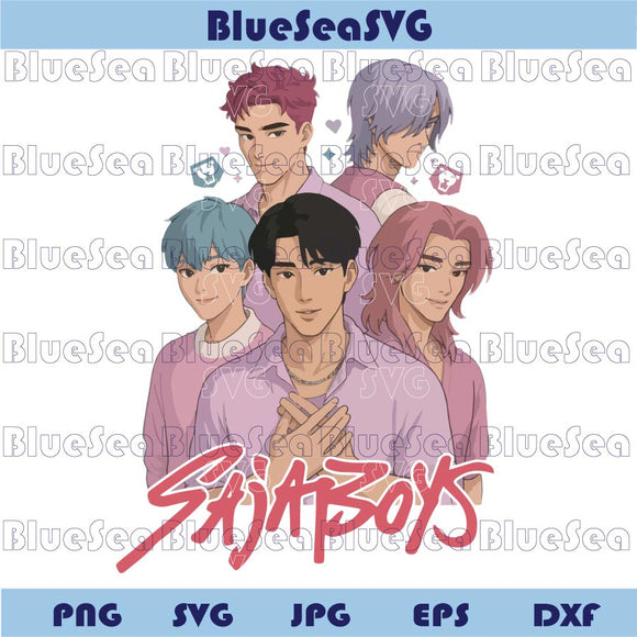 Demon Hunters Svg Saja Boys Svg Kpop Fan Merch Saja Boys Png