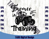 Farmer In Training Svg Funny Farm Png Farmer Svg Farm Quote Png