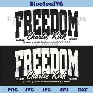 Freedom Svg Rip Charlie Kirk Svg Human Rights Png Activist Svg