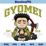 Gyomei Png Demon Slayer Svg Anime Lover Png Infinity Castle Svg