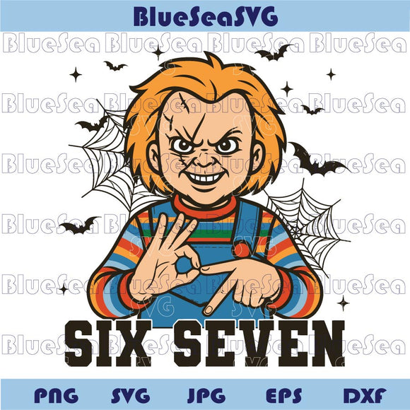 Halloween Chucky Six Seven Png Funny Horor Six Seven 6 7 Png