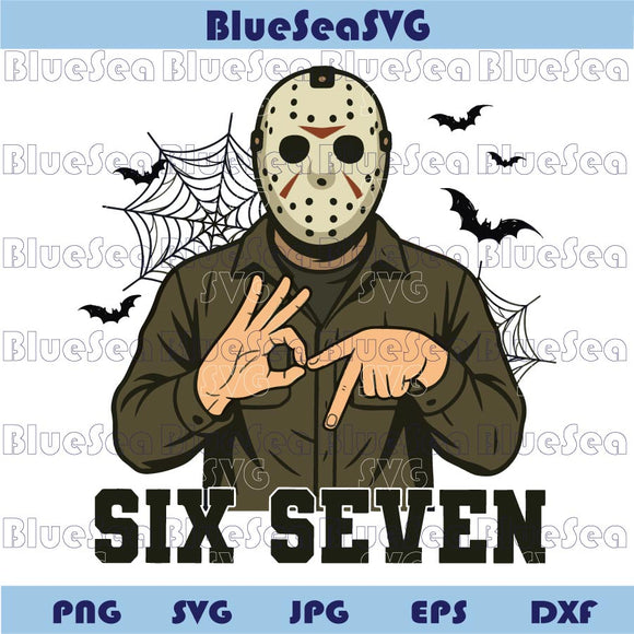 Halloween Moive Jason Voorhees Six Seven Png Six Seven 6 7 Meme