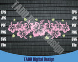Hibiscus Flower Svg Aloha Hawaii Flower Png Summer Sea Holiday Svg