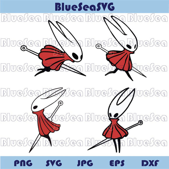 Hornet Silksong Hollow Knight Svg Hornet Walk Svg Bundle Hornet Png