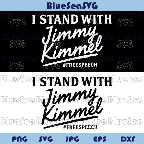 I Stand with Kimmel Svg Colbert Kimmel Png Protect Late Night tv svg
