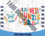 In My Auntie Era Svg Groovy Cool Auntie Club Svg Aunt Era Svg Png