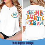 In My Auntie Era Svg Groovy Cool Auntie Club Svg Aunt Era Svg Png