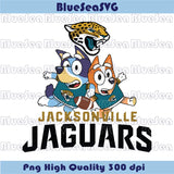 Jacksonville Jaguars Bluey Bingo Svg Football Bluey Jaguars Png