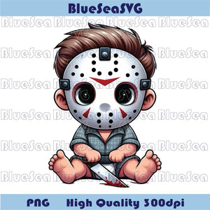 Jason Voorhees Baby Png Halloween Cute Chibi Jason Voorhees Png