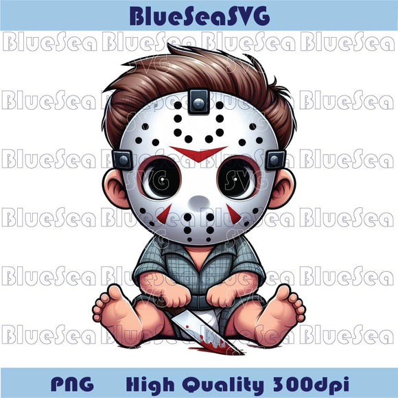Jason Voorhees Baby Png Halloween Cute Chibi Jason Voorhees Png