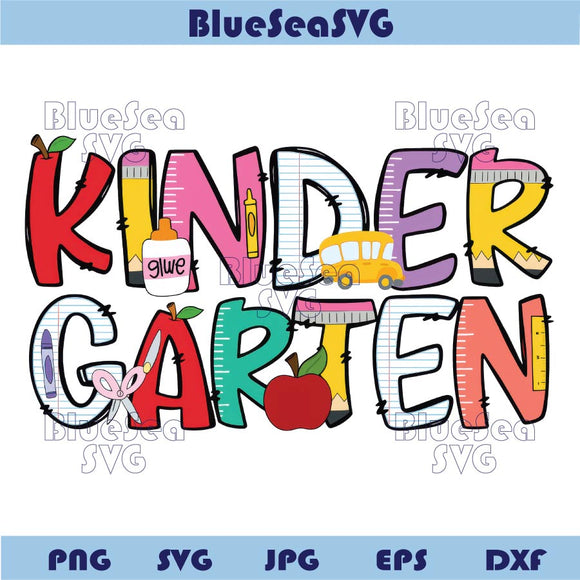 Kindergarten Png Back To School Svg Student Doodle Teacher Png