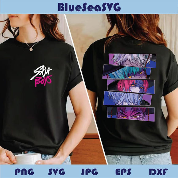 Kpop Demon Hunters Saja Boys Png Kpop Boy Band Svg Saja Boys Png