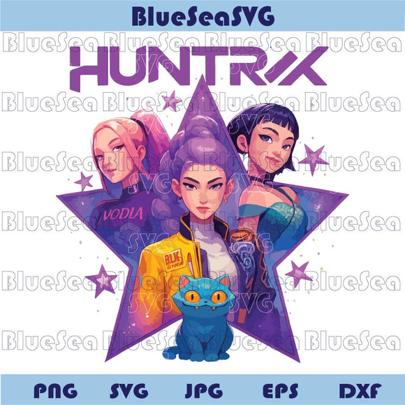 Kpop Huntrix Png Demon Hunters Png Rumi Mira Zoey Derpy Tiger