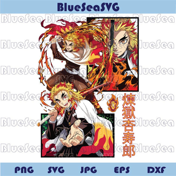 Kyojuro Rengoku Png Demon Slayer Infinity Castle Png Anime Svg