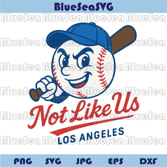 Los Angeles Baseball Svg Inspired Vintage Script Font Baseball Png