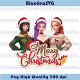 Merry Christmas Huntrix Png Vintage Huntrix Merry Christmas Png
