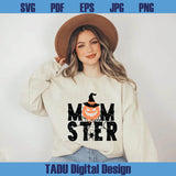Momster Png Halloween Svg Pumpkin Momster Svg Monster Mom Png