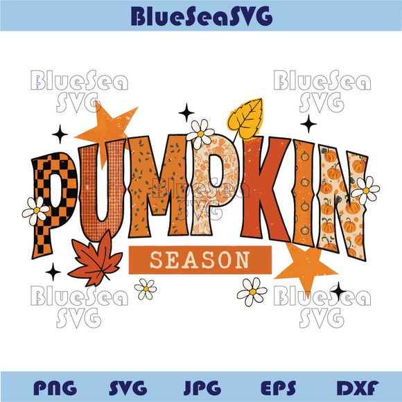 Pumpkin Season Png Trendy Halloween Svg Preppy Pumpkin Bow Png