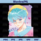 Saja Boys Baby Png Svg Kpop Demon Hunters Saja Boys Baby Clipart