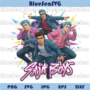 Saja Boys Boy Band Png Kpop Demon Hunters Png Saja Boys Png
