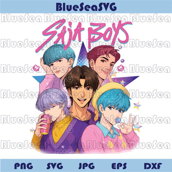 Saja Boys Png Kpop Demon Hunters Png Kpop Merch Saja Boys Fan