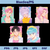 Saja Boys Png Svg Kpop Demon Hunters Saja Boys Inspired Clipart