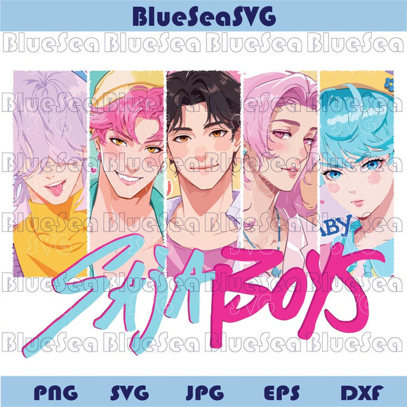 Saja Boys Svg Png Kpop Demon Hunters Png Fan Art Saja Boys Svg
