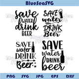 Save Water Drink Beer Svg Funny Beer Saying Png Beer Lover Svg