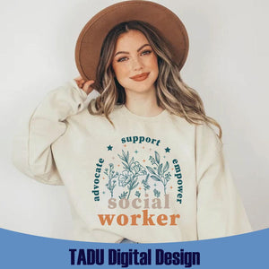 School Social Worker Svg Advocate Support Empower Png School Svg