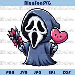 Scream Ghostface Baby Png Halloween Horror Cute Ghostface Png