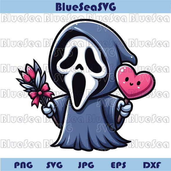Scream Ghostface Baby Png Halloween Horror Cute Ghostface Png