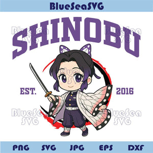 Shinobu Png Demon Slayer Svg Anime Lover Png Infinity Castle Svg