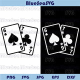 Six Seven 6 7 Cards Svg Trendy Viral Internet Six Seven 6 7 Meme Png
