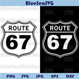 Six Seven 6 7 Route Svg Viral Funny Six Seven 6 7 Meme Png Cricut