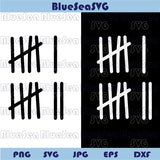 Six Seven 6 7 Tally Marks Svg Trendy Funny Six Seven 6 7 Meme Png