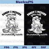 Sorry I Missed Your Call Svg Funny Frog Cowboy Svg Humorous Png